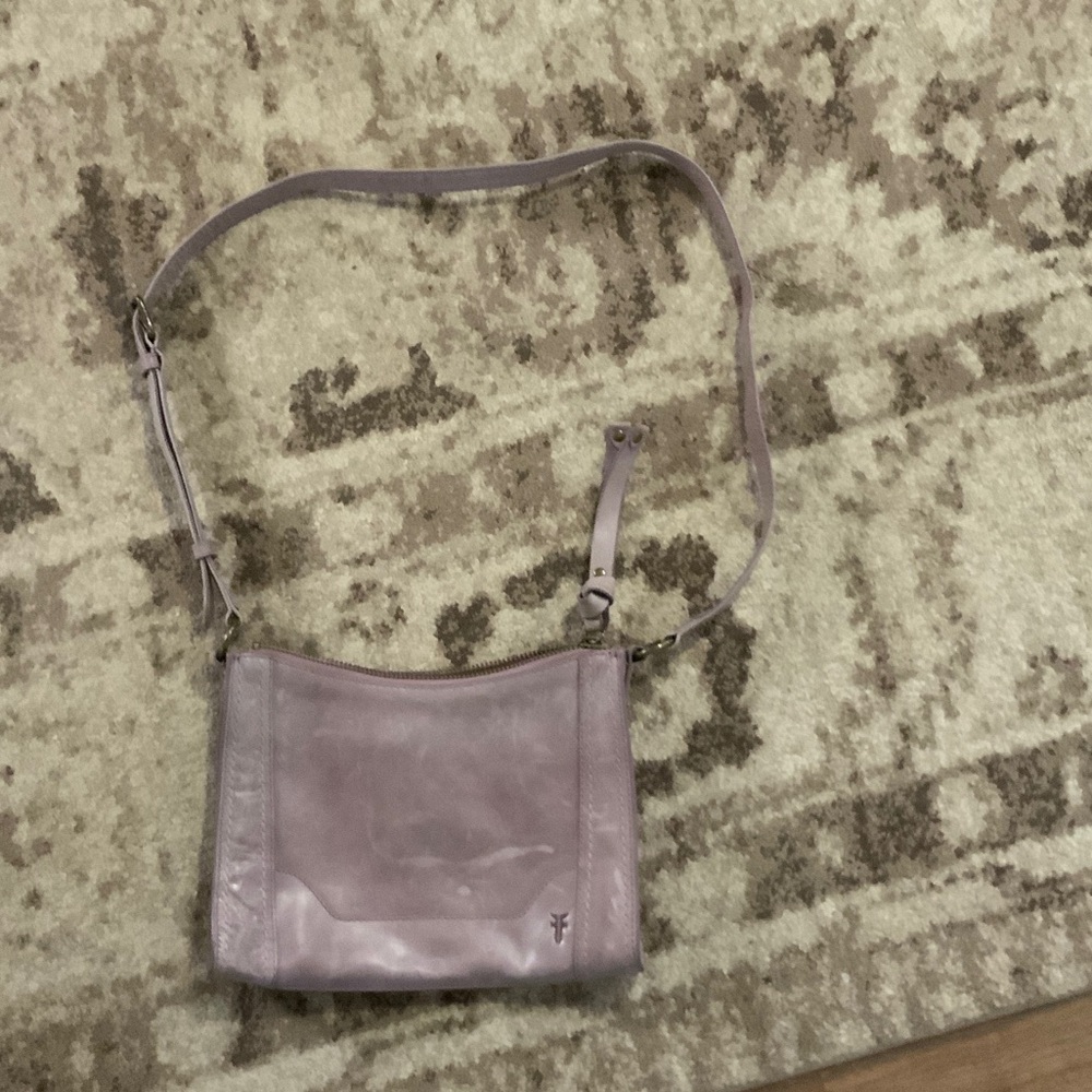 Frye Lavender Crossbody Bag
